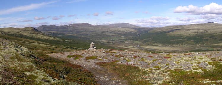 Uitzicht over Grimsdalen